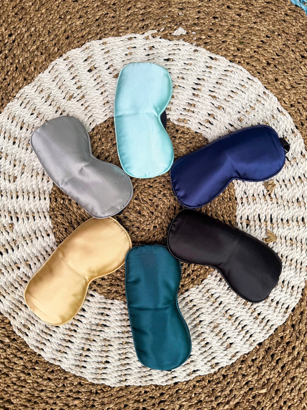 Eye masks and cushions for meditation