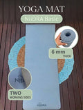 Basic Blue-grey yoga mat