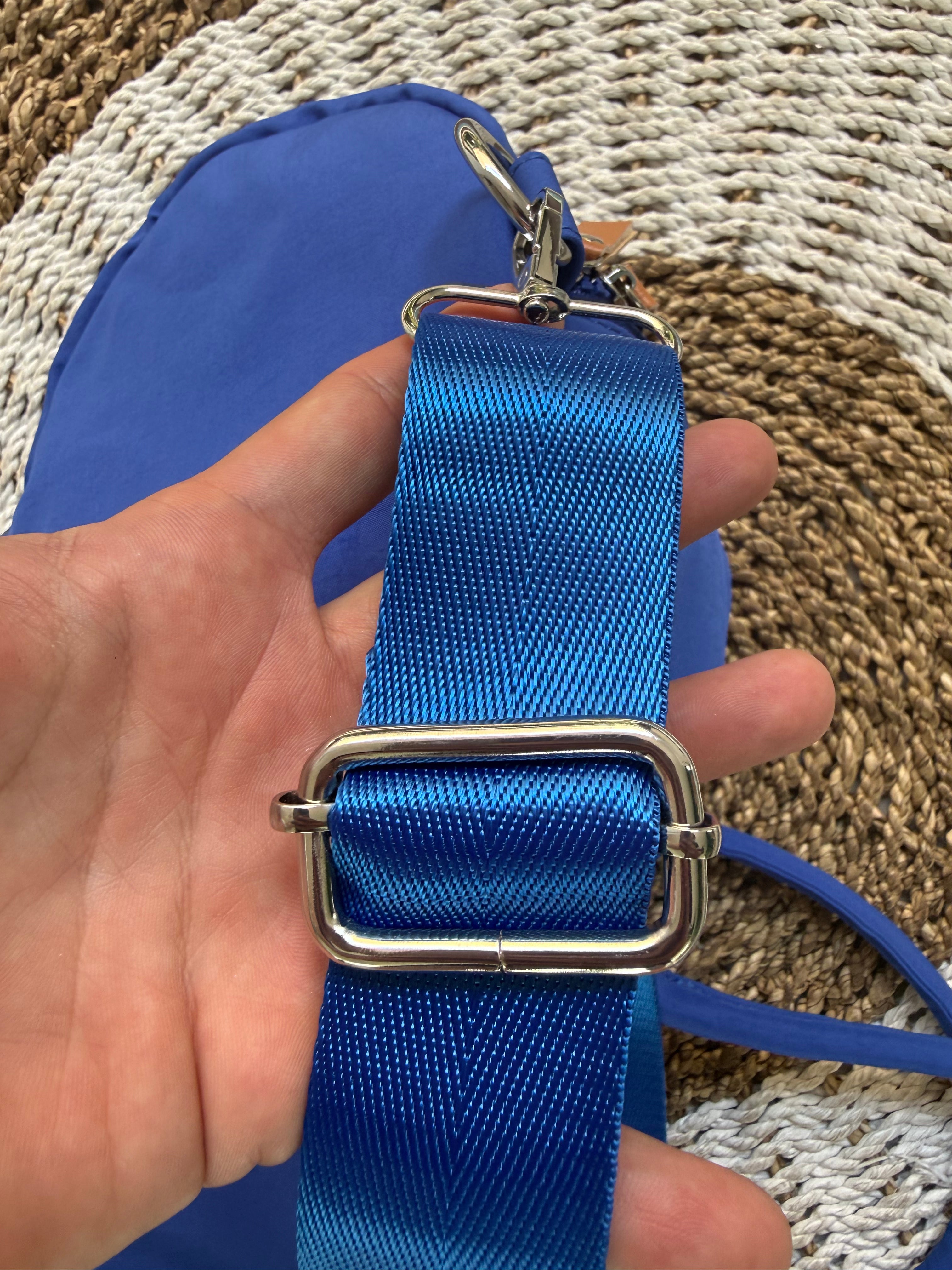Blue sport bag