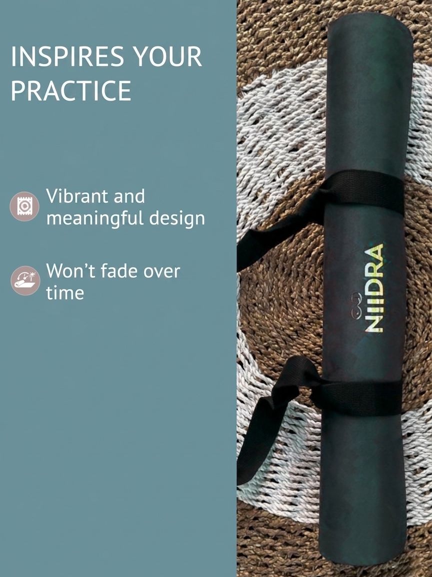 Peacock yoga mat