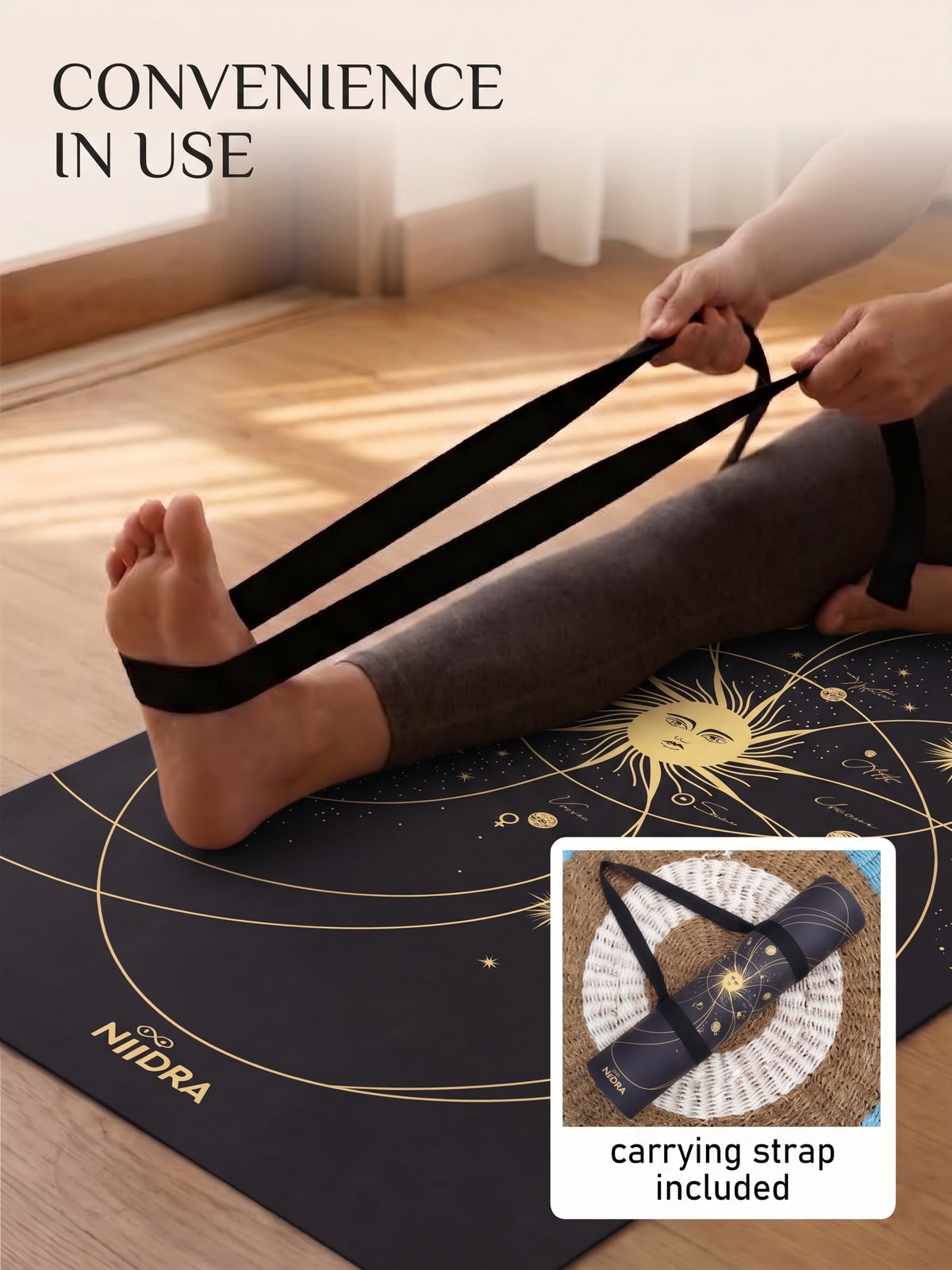 Mat yoga Bulan Baru