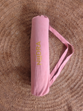 Pink yoga mat cover