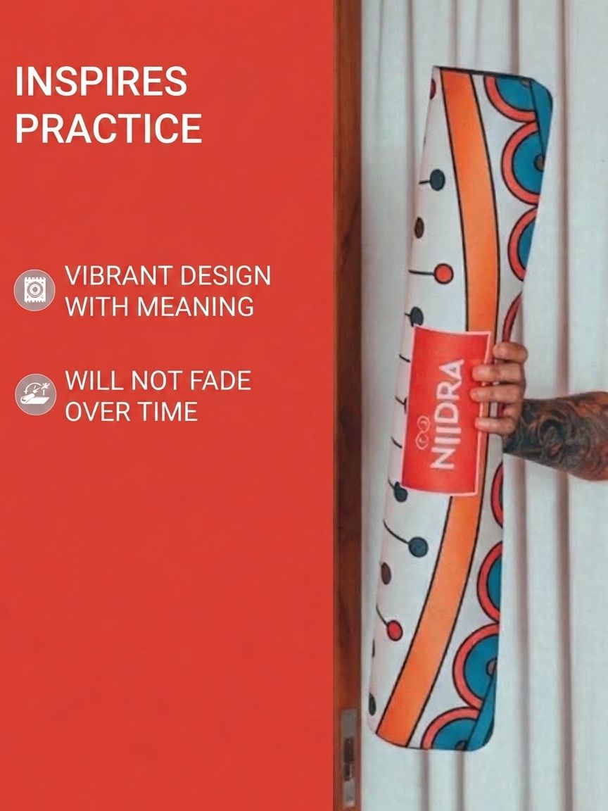Pacification mandala yoga mat