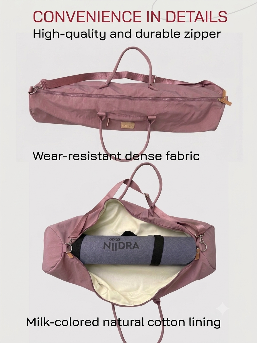 Pink sport bag