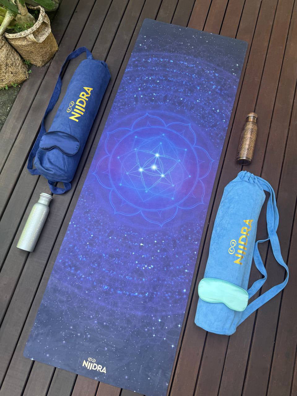 Creation mandala yoga mat