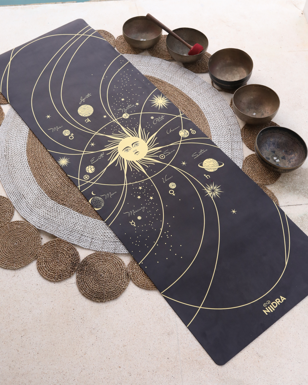 Mat yoga Bulan Baru