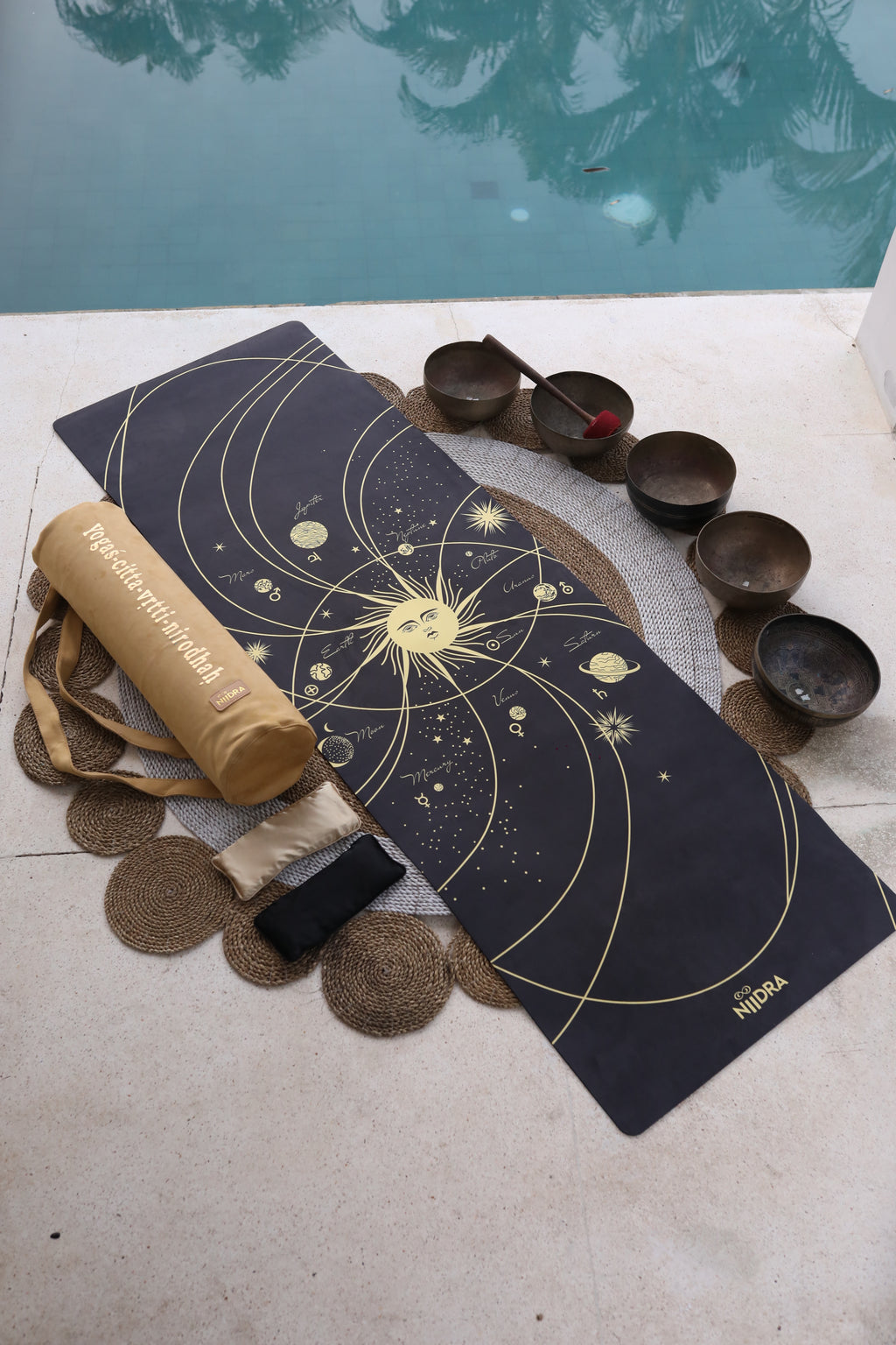 Mat yoga Bulan Baru
