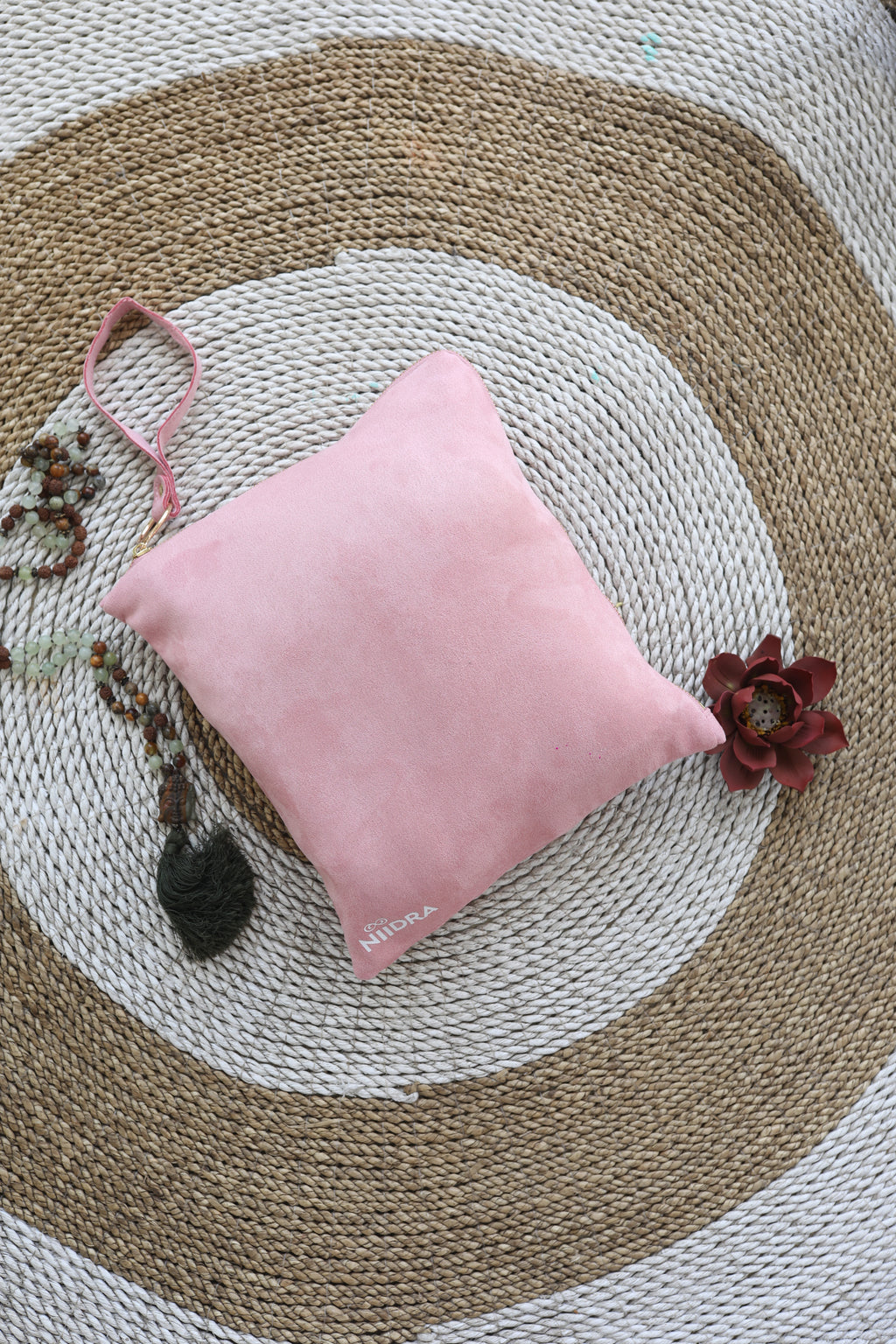 Folder cover for travel mat baby pink