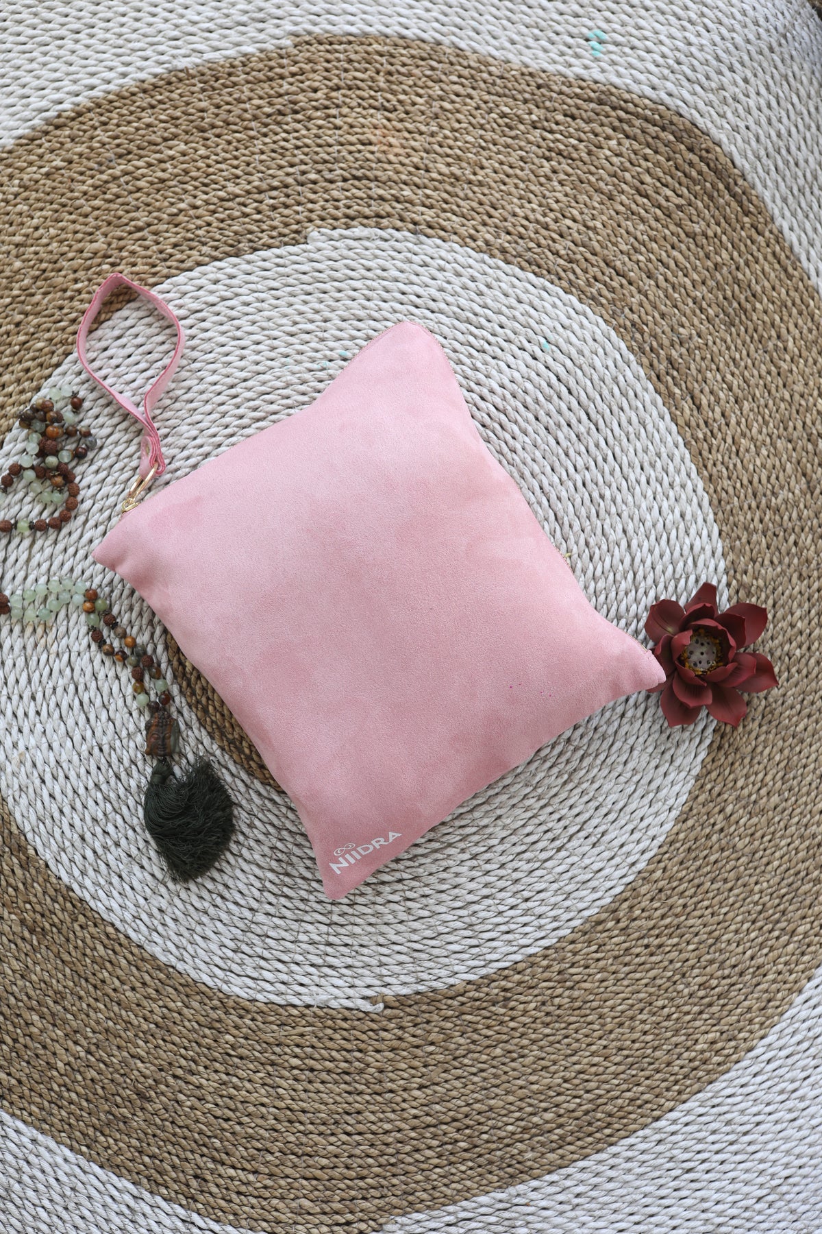 Folder cover for travel mat baby pink