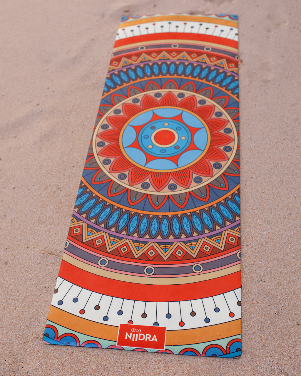 Pacification mandala yoga mat