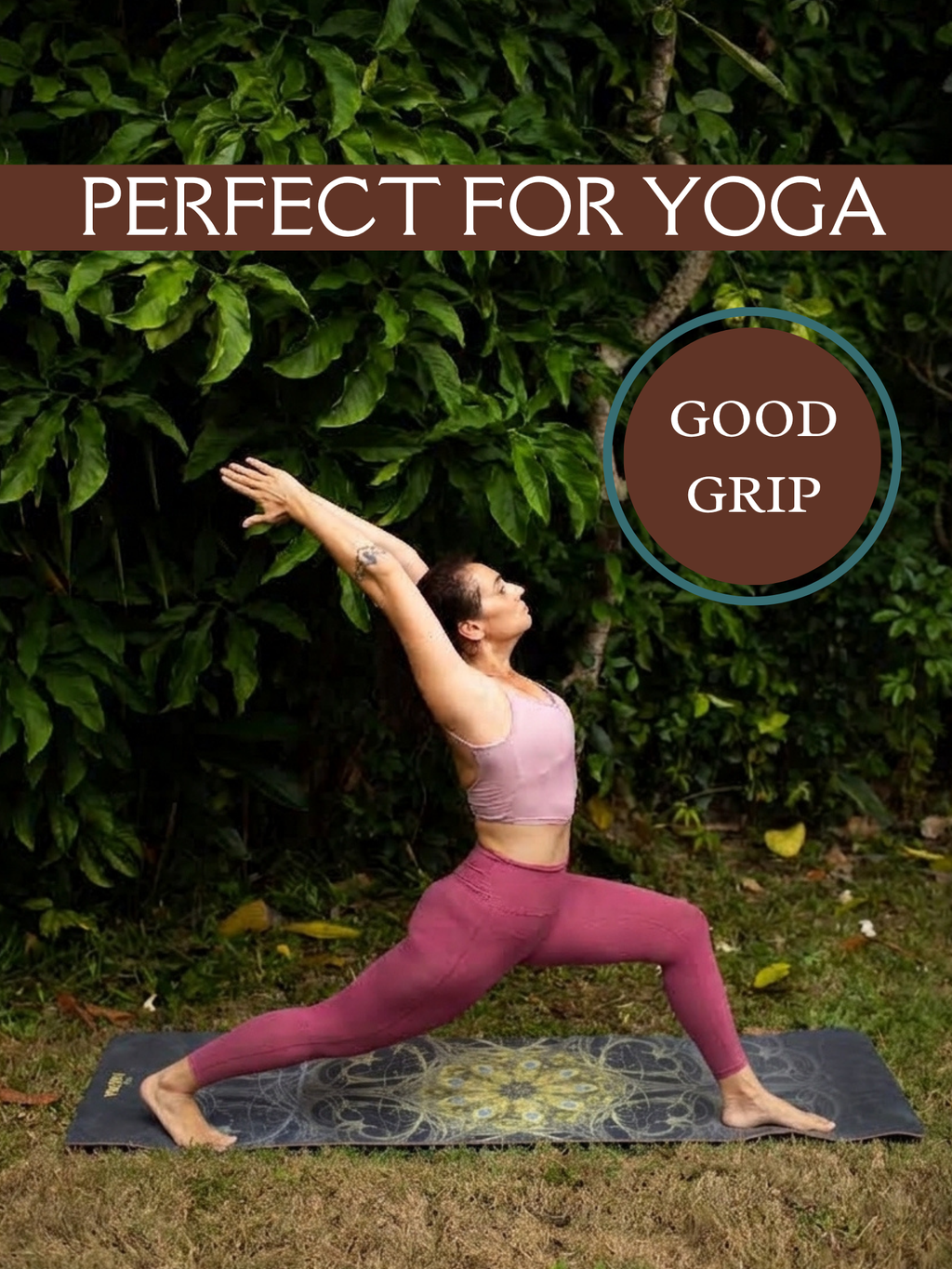 Peacock yoga mat