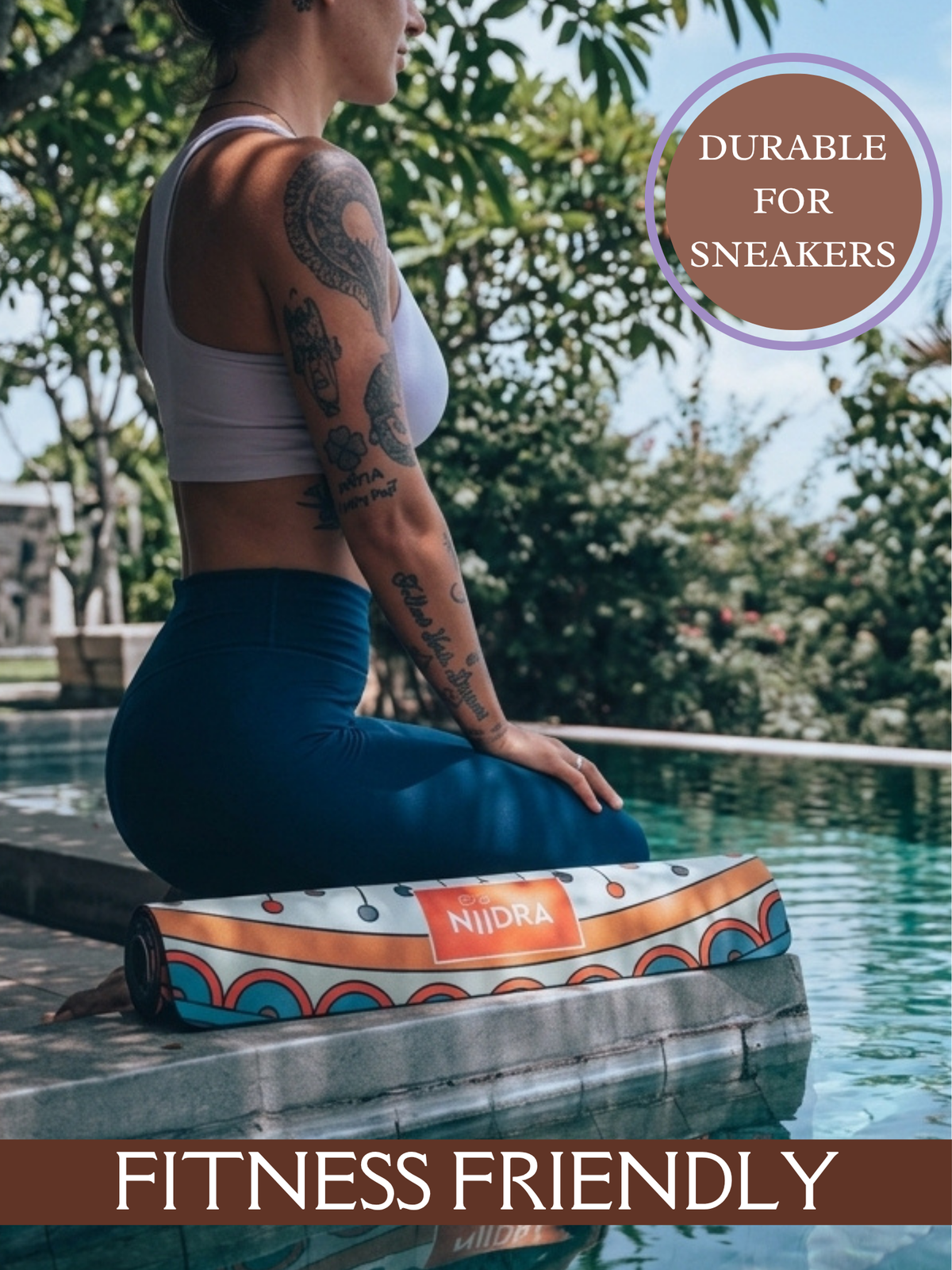 Pacification mandala yoga mat