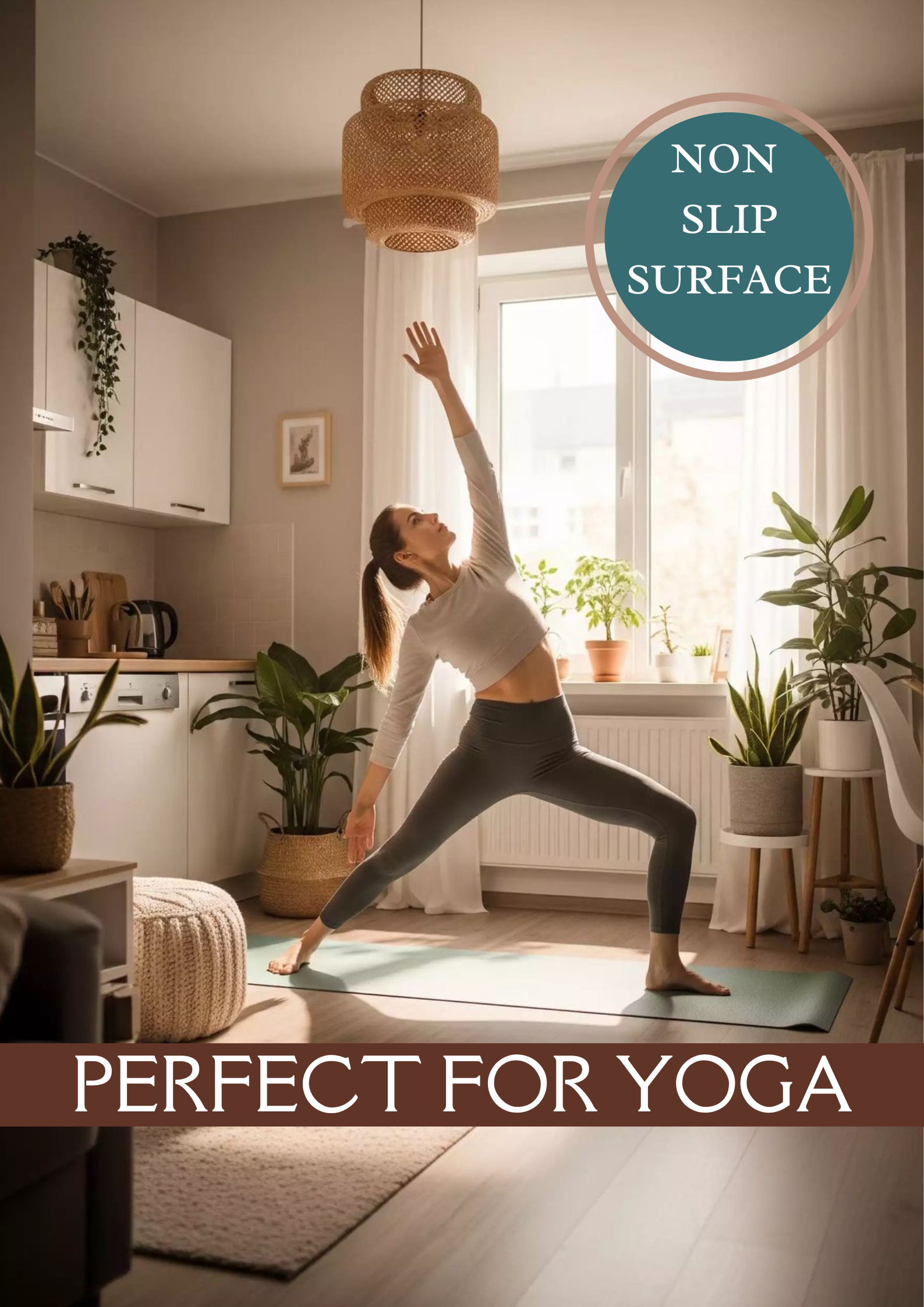 Basic mint yoga mat