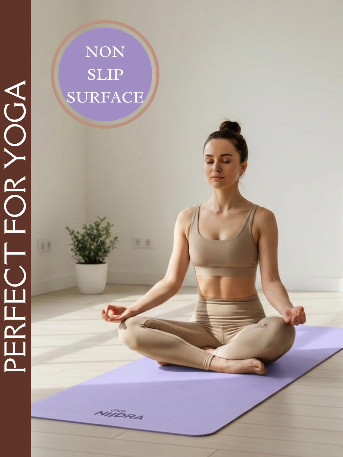Matras yoga ungu dasar