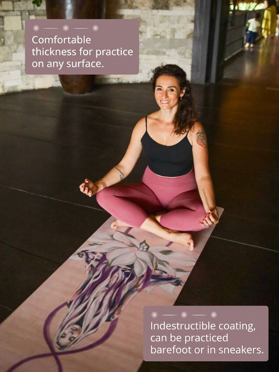 Mat yoga Bulan Baru