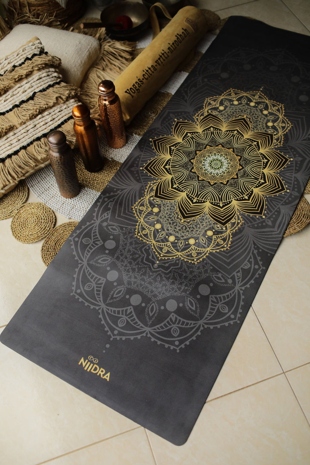 Volcano yoga mat