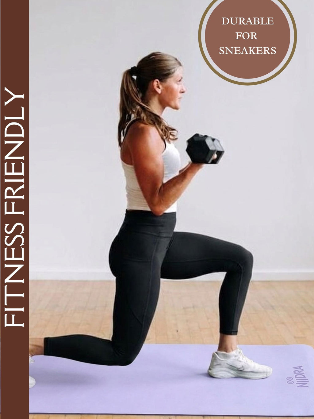 Matras yoga ungu dasar
