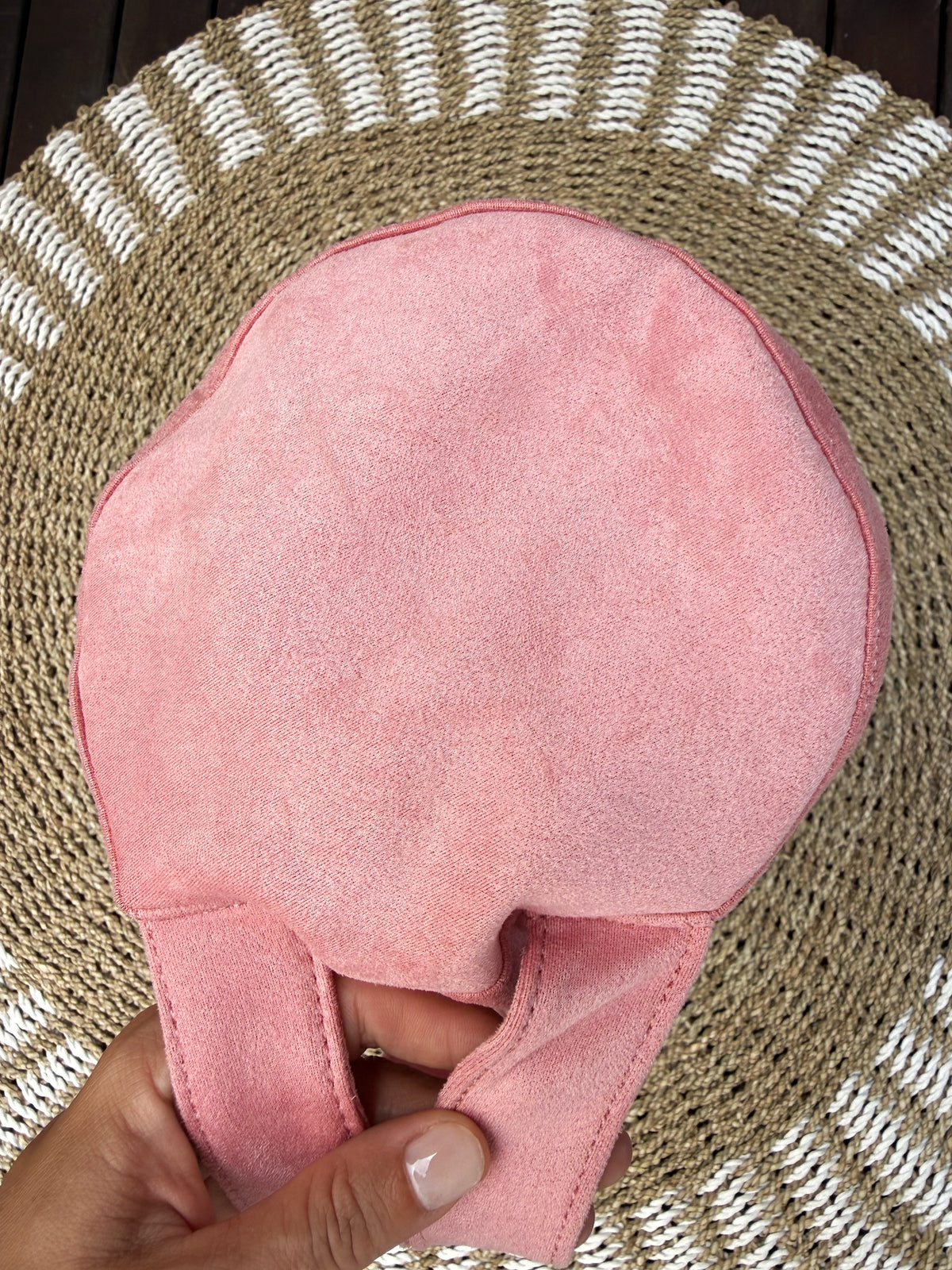 Pink yoga mat cover