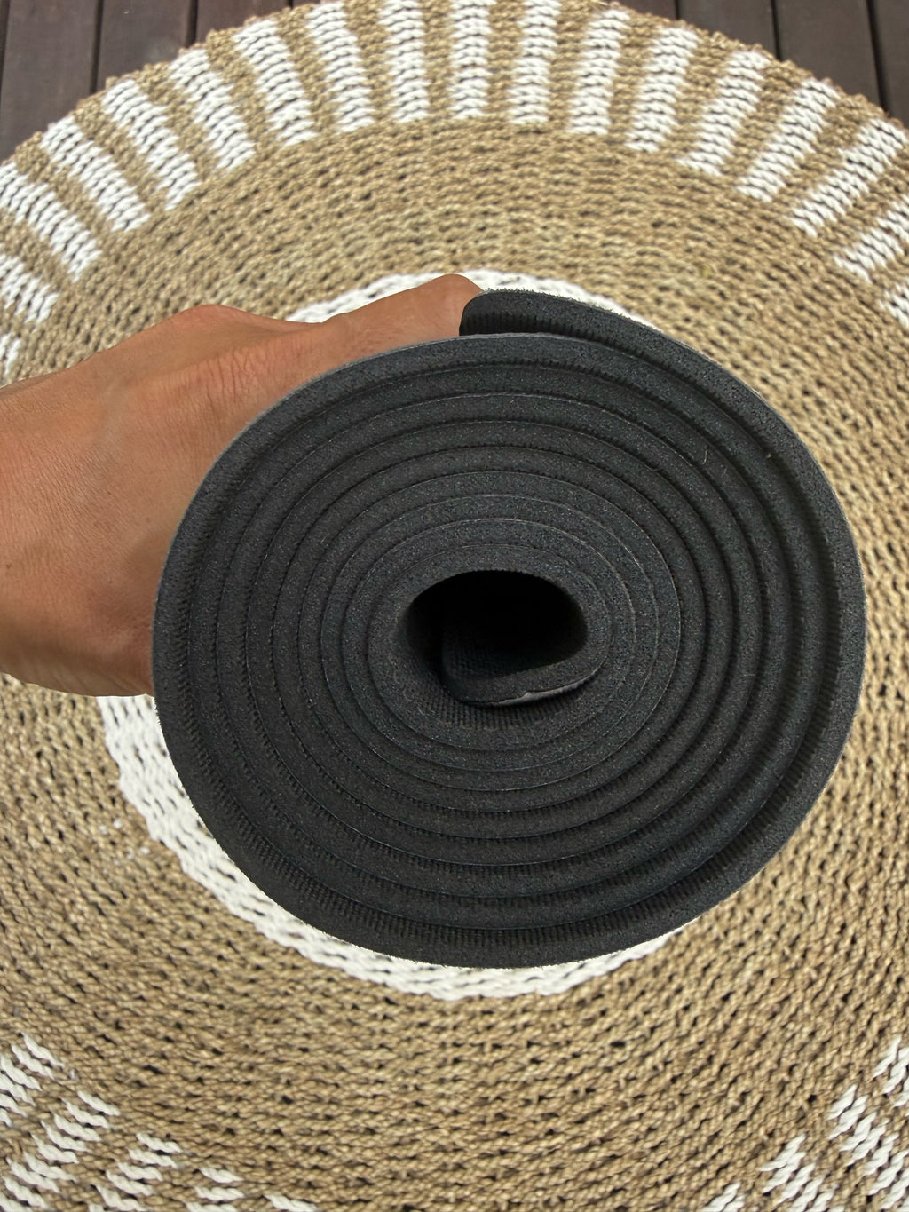 Volcano yoga mat