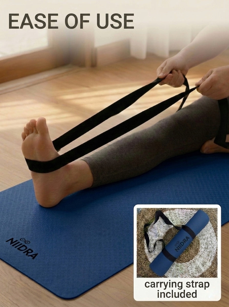 Basic Dark blue yoga mat