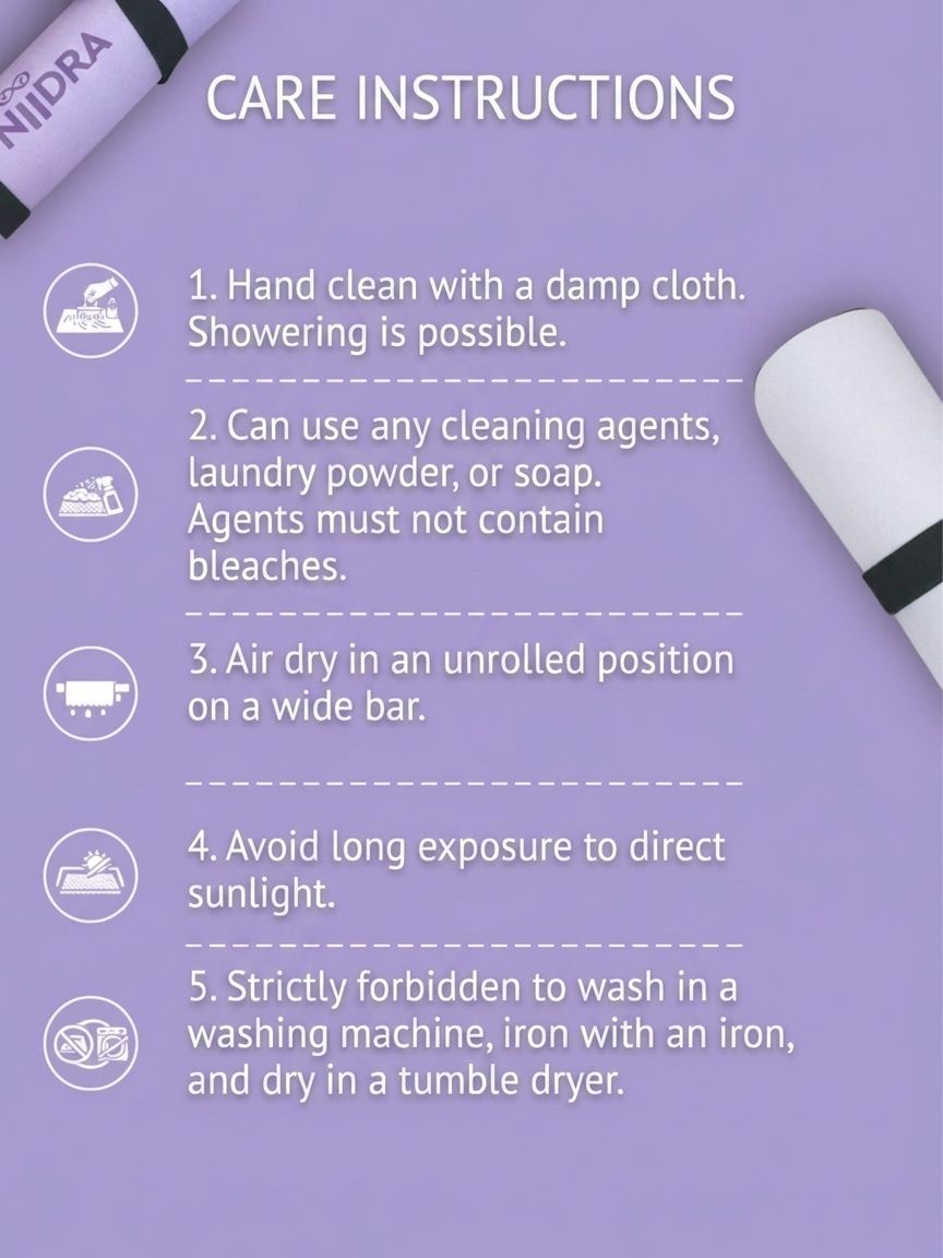 Matras yoga ungu dasar