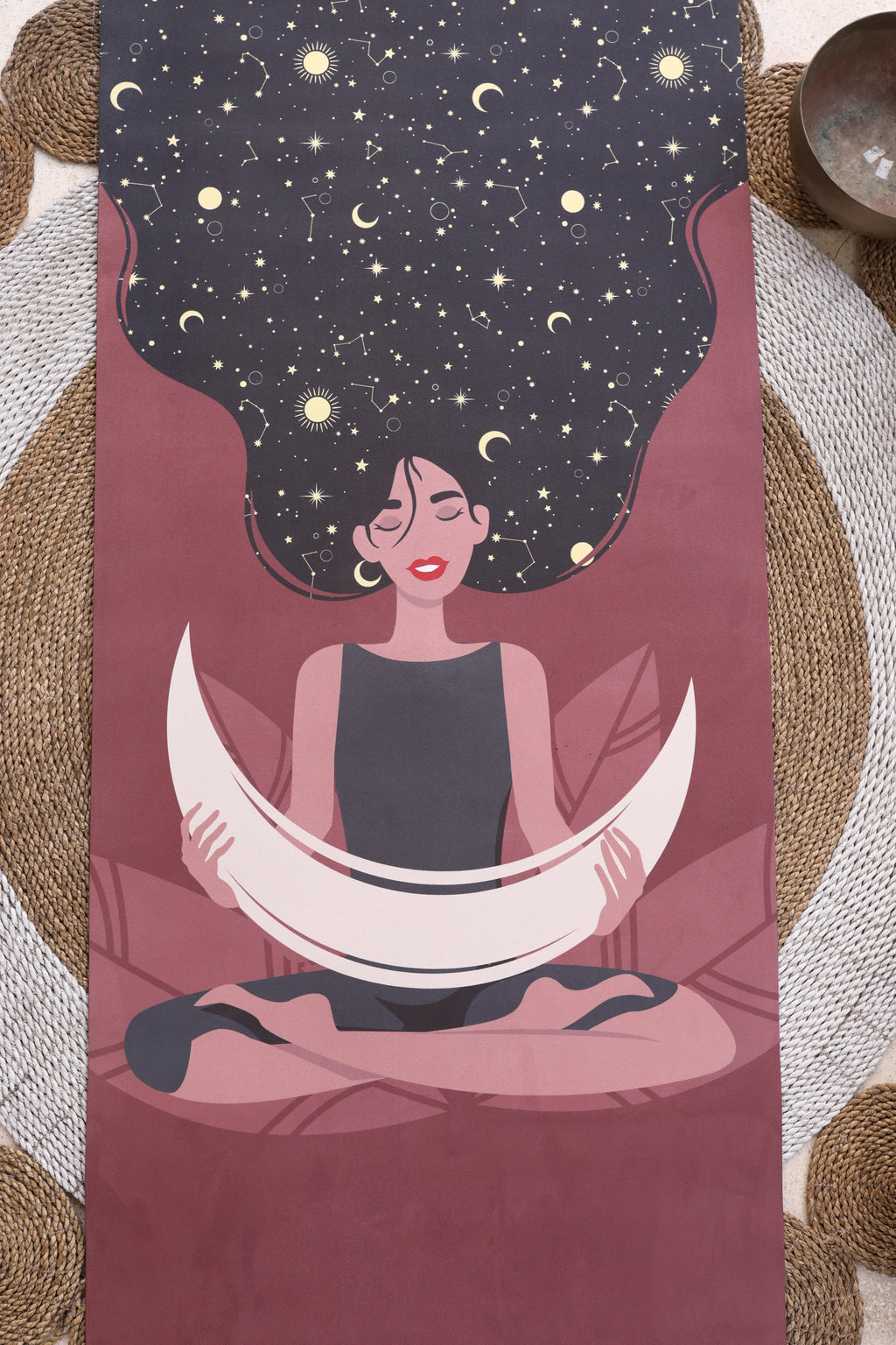 Mat yoga Bulan Baru