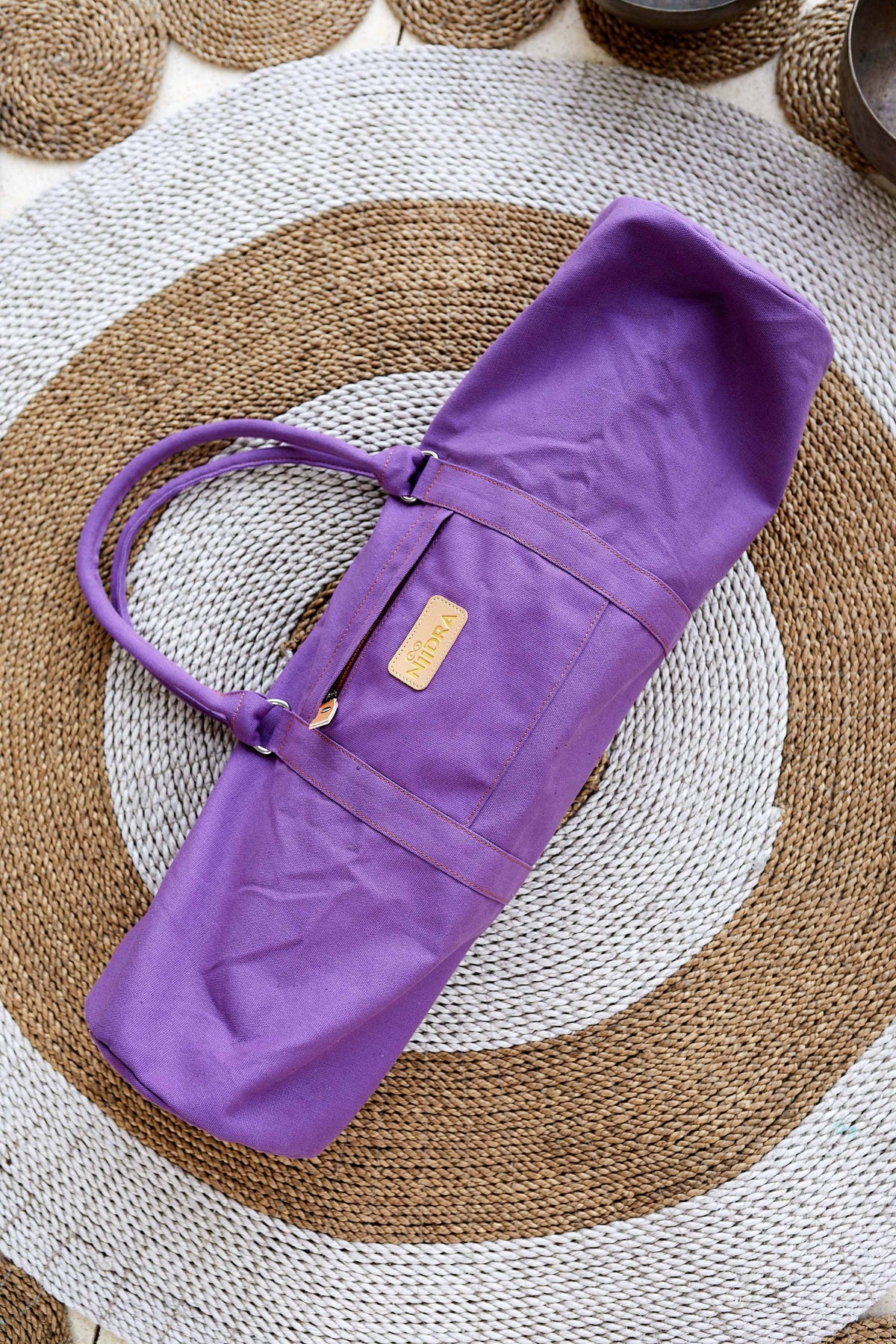 Purple sport bag