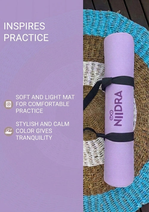 Matras yoga ungu dasar
