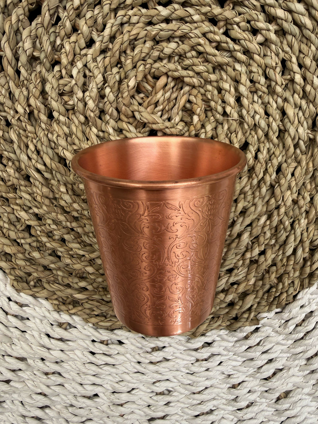 Copper glass