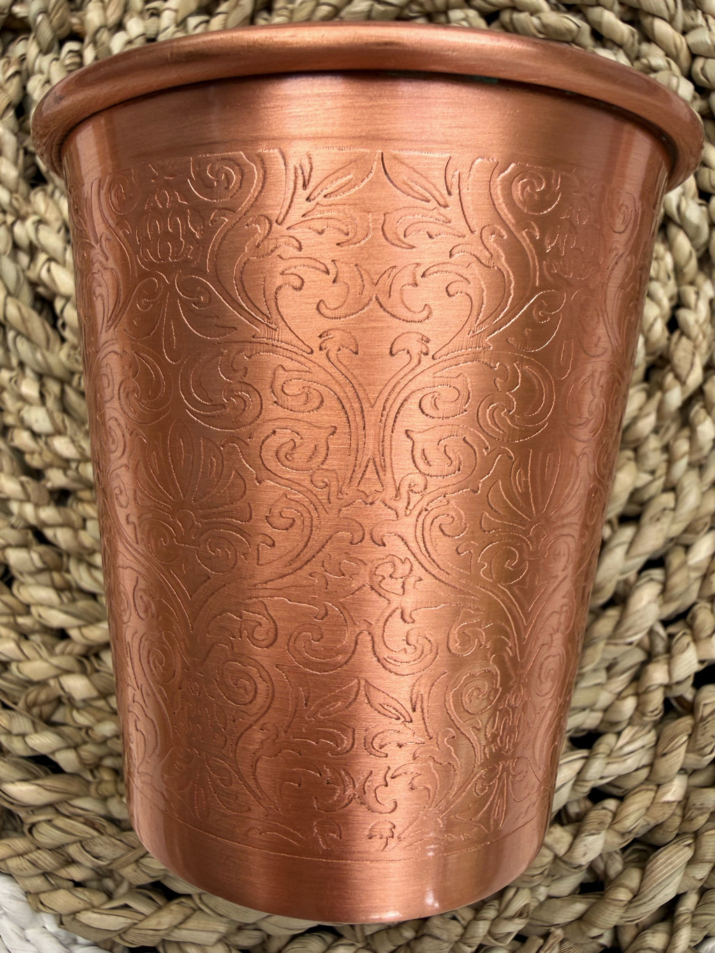 Copper glass