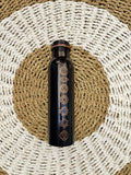 Black chakra pure copper bottle