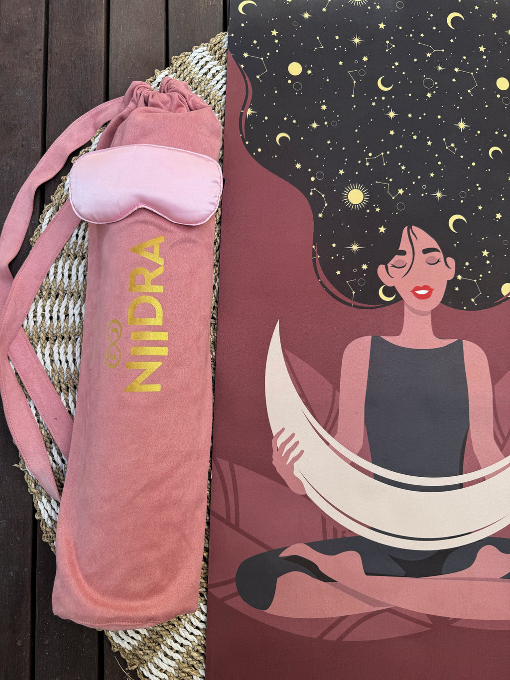 Mat yoga Bulan Baru