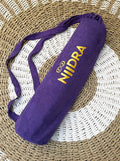 Purple yoga mat cover