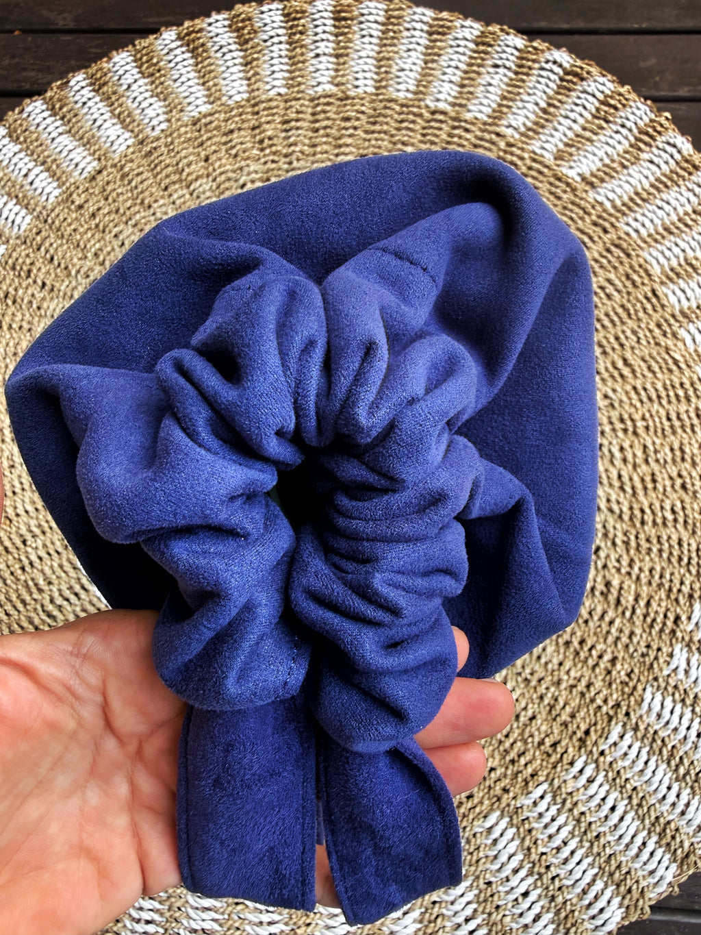 Dark blue yoga mat cover