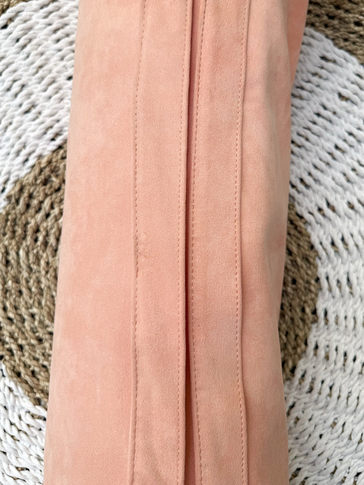 Peach yoga mat cover