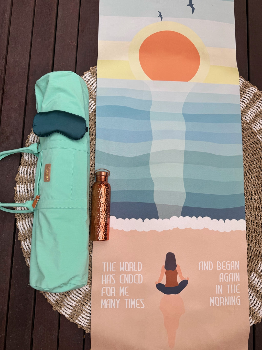 Mat yoga Bulan Baru