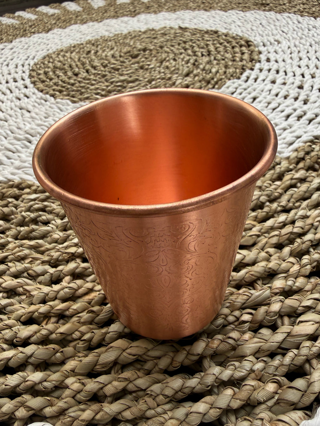 Copper glass