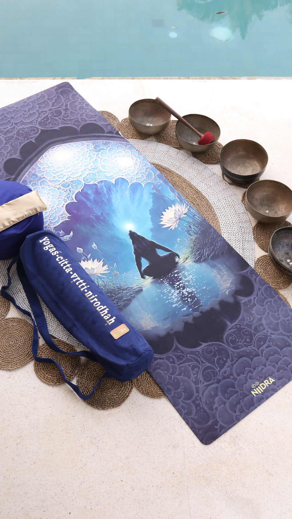 Mat yoga Bulan Baru