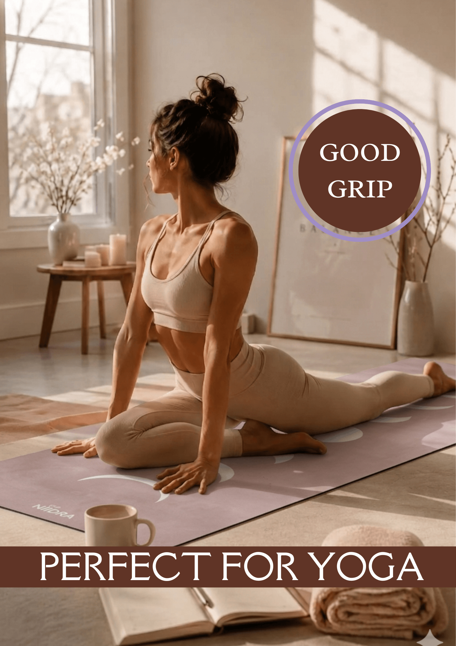 Mat yoga Bulan Baru